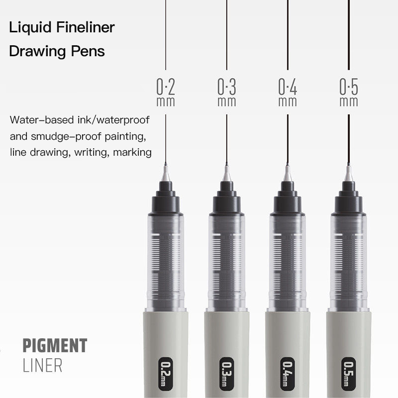 Copic Marker Sketch - Marcadores Micro LANGUO de 0.2/0.3/0.4/0.5 mm,