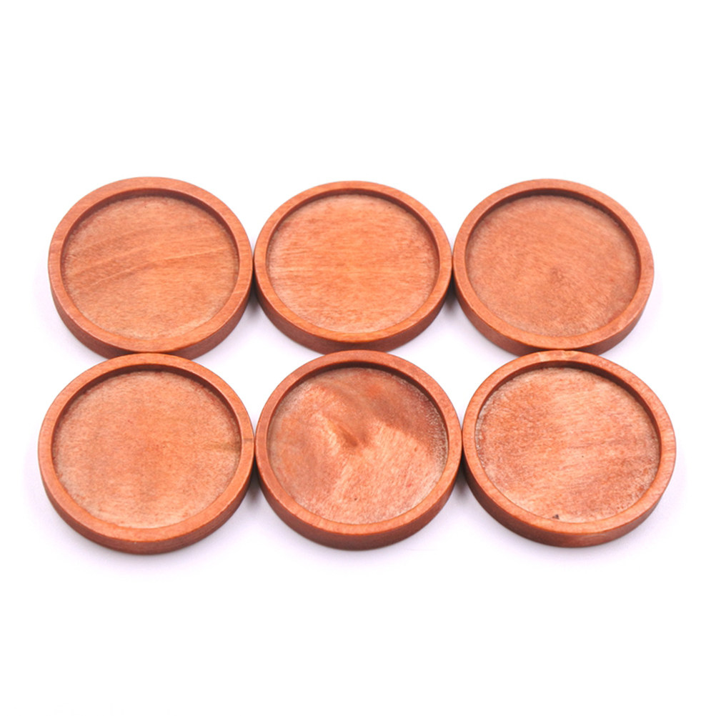 Crafting Resin - 20 piezas de bandejas redondas de