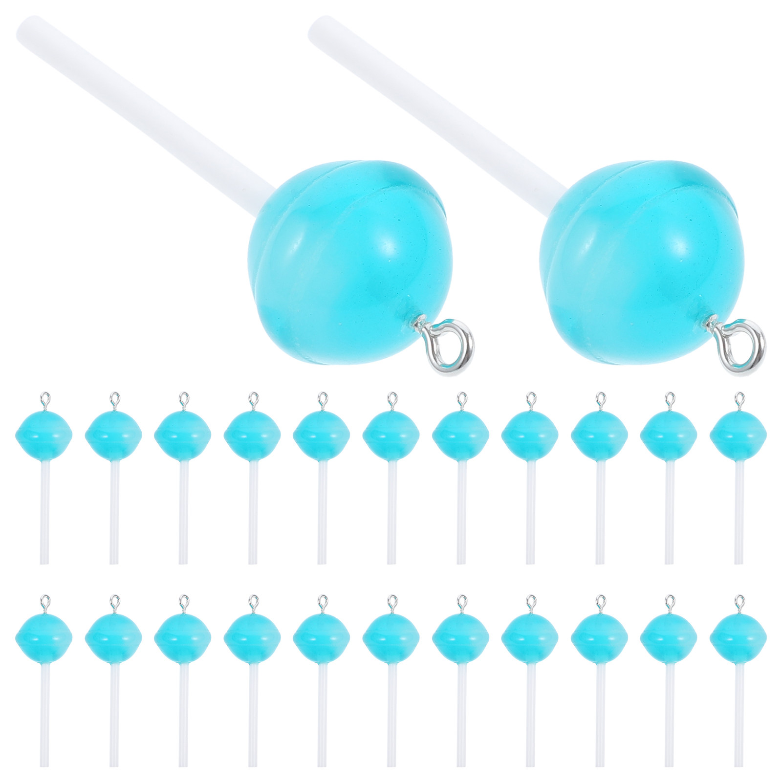 50 piezas de dijes de resina c - Crafting Resin reseña y precio