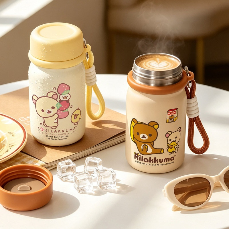 Termo portátil Rilakkuma, 250  - Vacuum Chamber Small reseña y precio